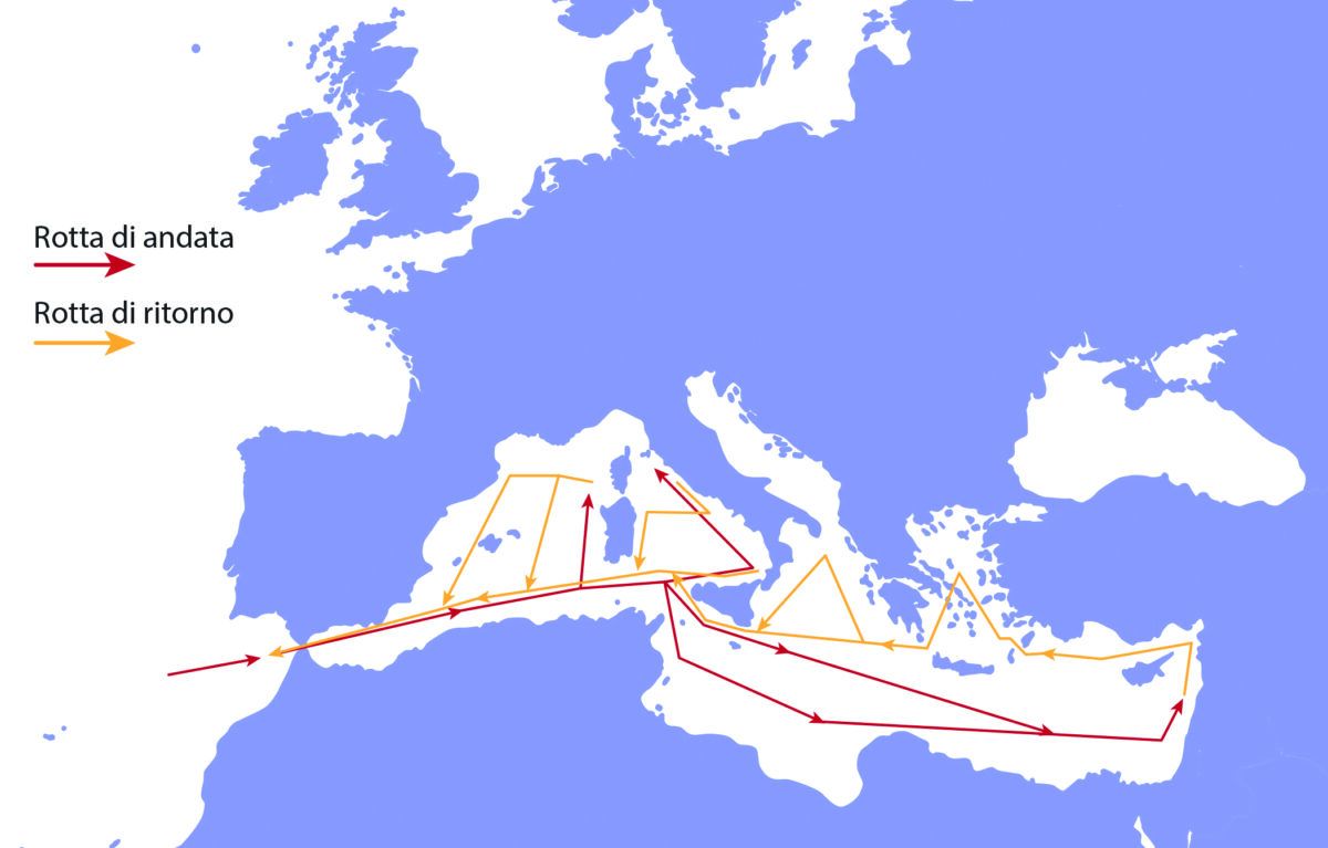Le rotte del Tonno Rosso nel Mar Mediterraneo
